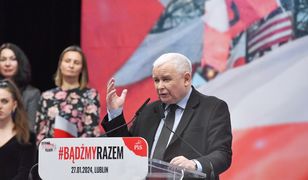 Kaczyński w Kielcach. "Trzeba mieć coś z głową"