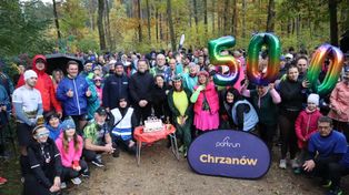 Chrzanów: 500. Parkrun za nami. Tłumy biegaczy w kroczymieskim lesie