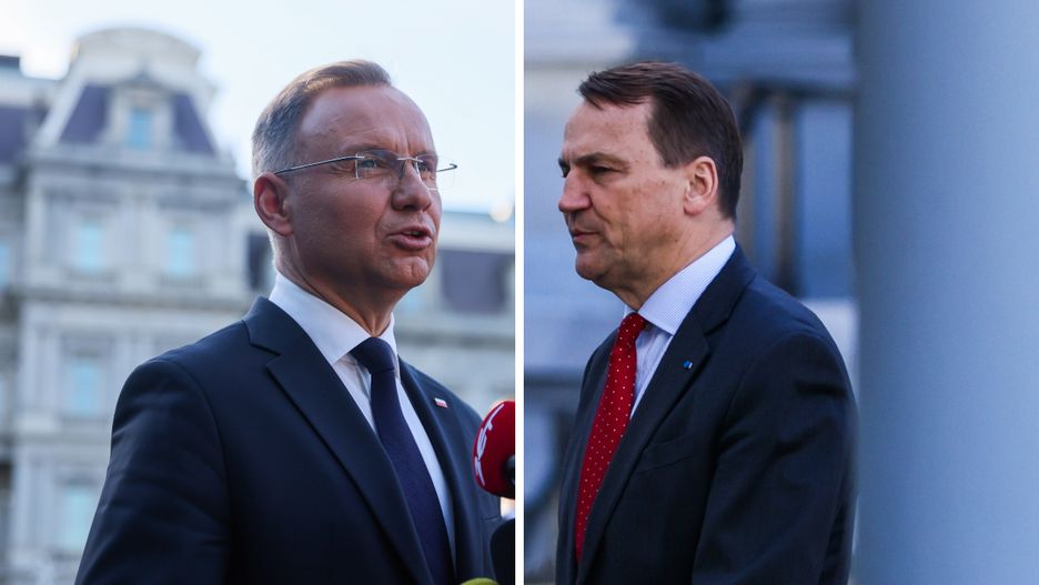 Andrzej Duda i Radosław Sikorski