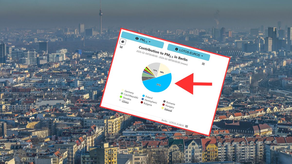 Smog w Niemczech. Część zanieczyszczeń pochodzi z Polski