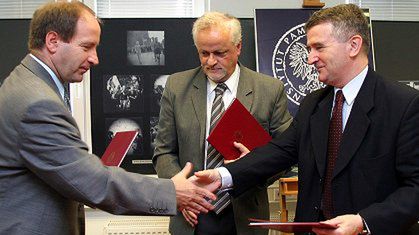 Zbigniew Siemiątkowski, Andrzej Barcikowski i Leon Kieres