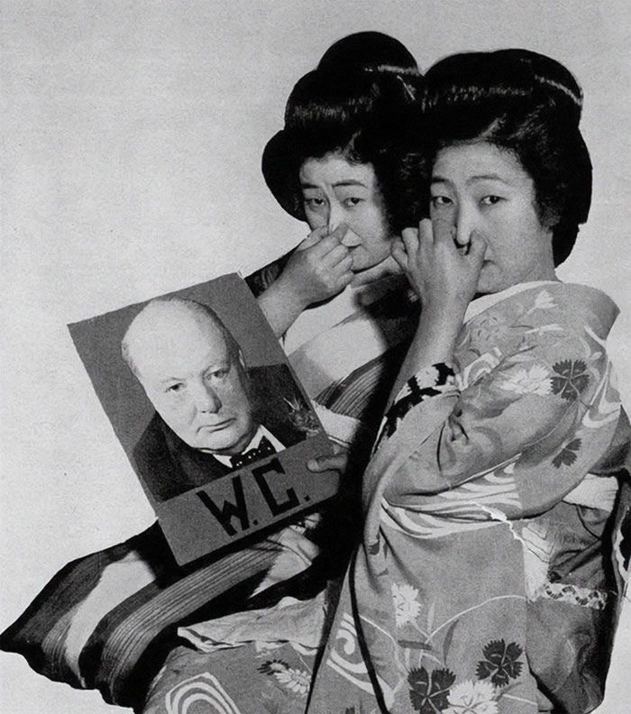 Propaganda przeciwko Wielkiej Brytanii. Japonia, 1941.