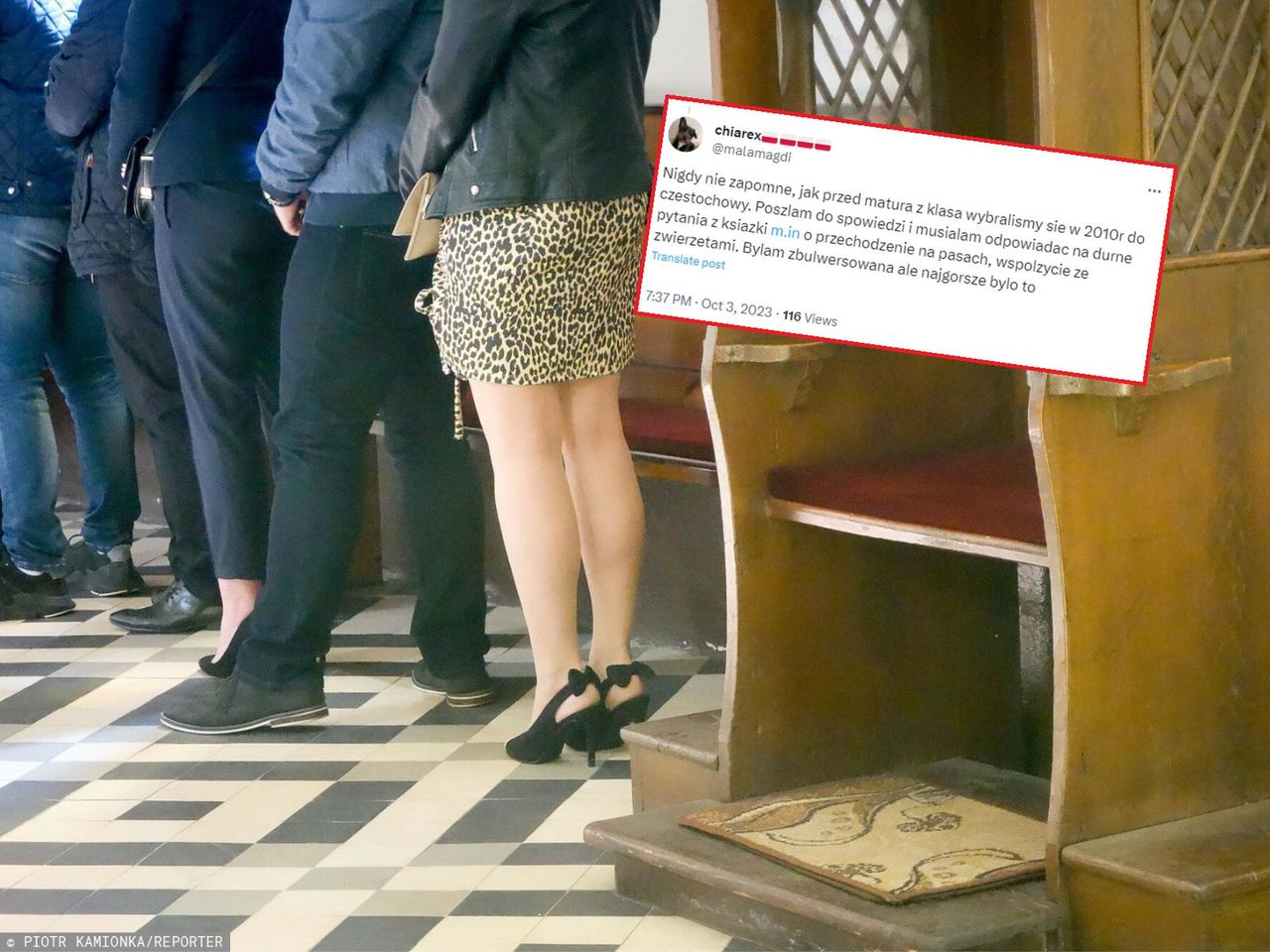 Poszła do spowiedzi przed maturą. "Oznajmił, że jestem naznaczona"