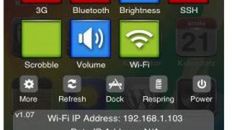 SBSettings - "centrum dowodzenia" w iPhonie 1