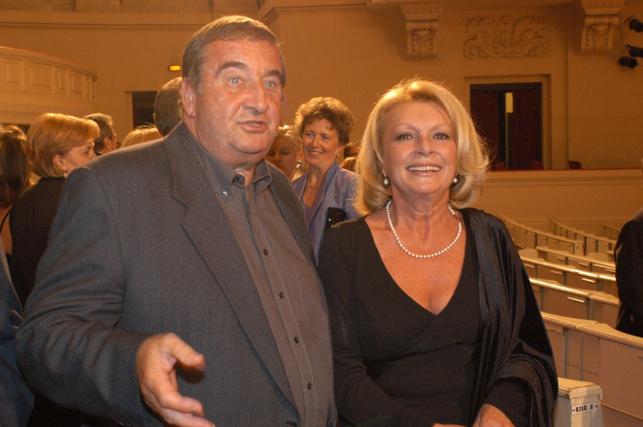 Krzysztof Kowalewski i Ewa Wiśniewska w 2003 r.