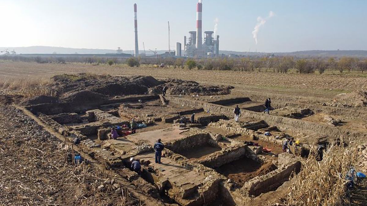 Archeolodzy w Serbii odkryli rzymską kwaterę dowódców zakopaną pod polem kukurydzy