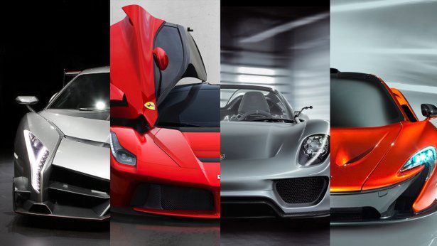 Starcie roku - Porsche 918 Spyder, McLaren P1, Lamborghini Veneno, LaFerrari [ankieta]