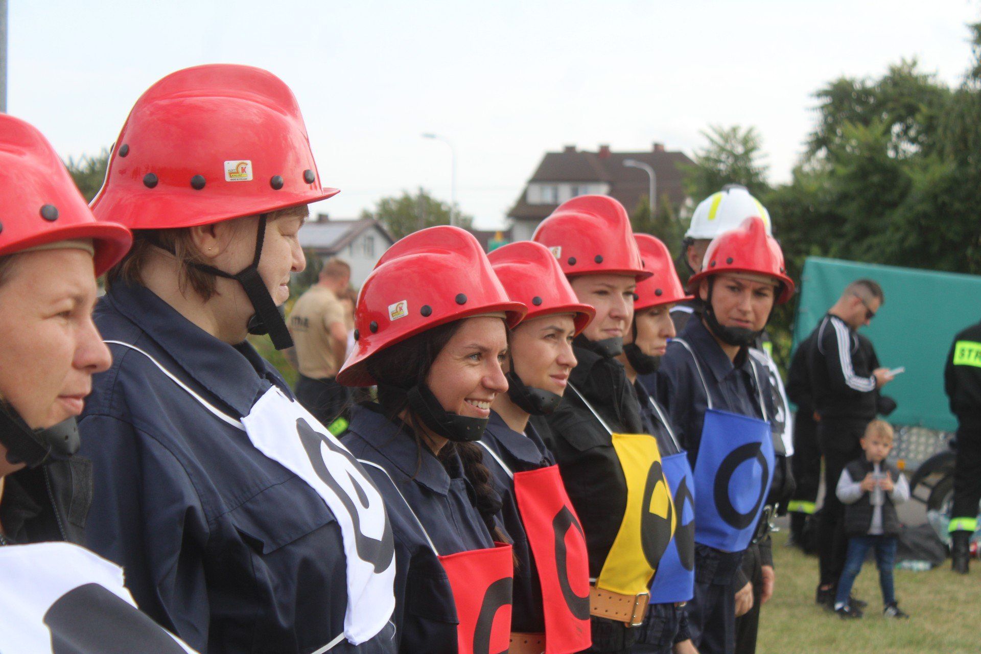 Gminne Zawody Sportowo-Pożarnicze odbyły się w Łękińsku w gminie Kleszczów