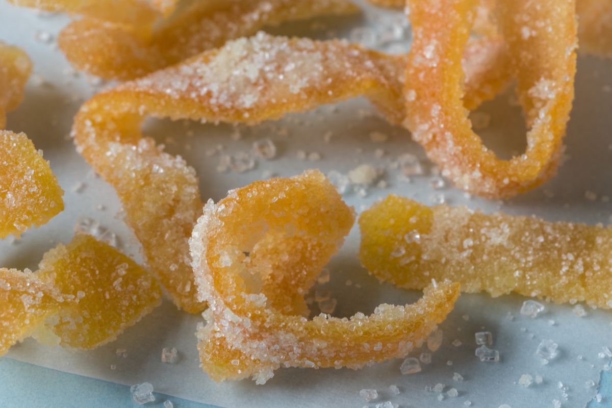 Candied orange peel - Delicacies