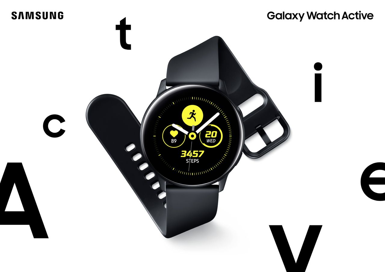 Samsung Galaxy Watch Active i Galaxy Fit – nowy smartwatch i opaski dla aktywnych