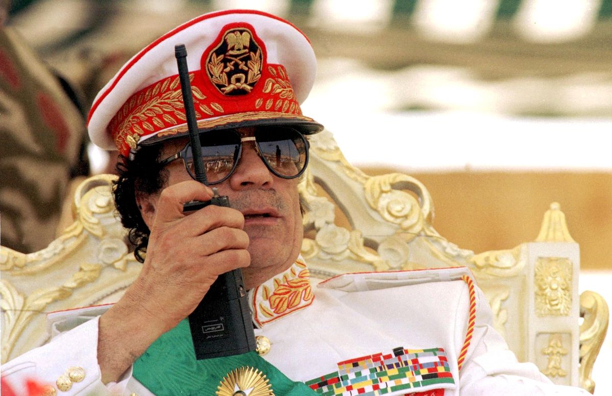 Kaddafi zginął z rąk libijskich powstańców w 2011 r. 