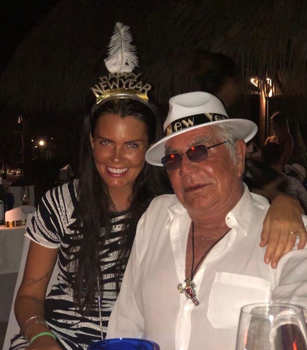 Roberto Cavalli z Sandrą Nilsson