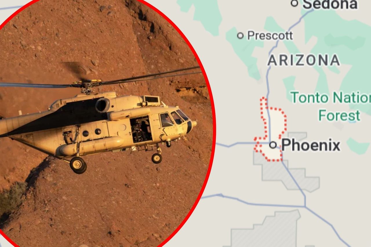 Działo się w nocy. Tajemniczy lot Mi-171E w USA