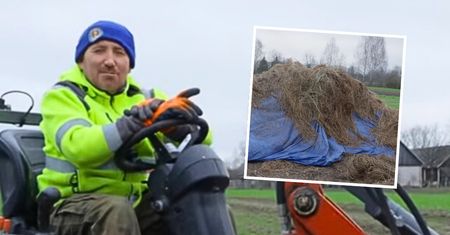 Andrzej z Plutycz pokazał, co trzyma pod plandeką. Fala komentarzy