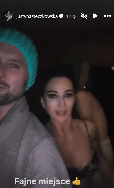 Justyna Steczkowska w saunie