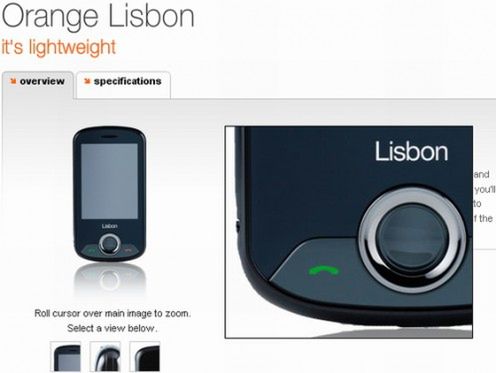 Kolejne telefony pod marką Orange: Lisbon i Rio 1