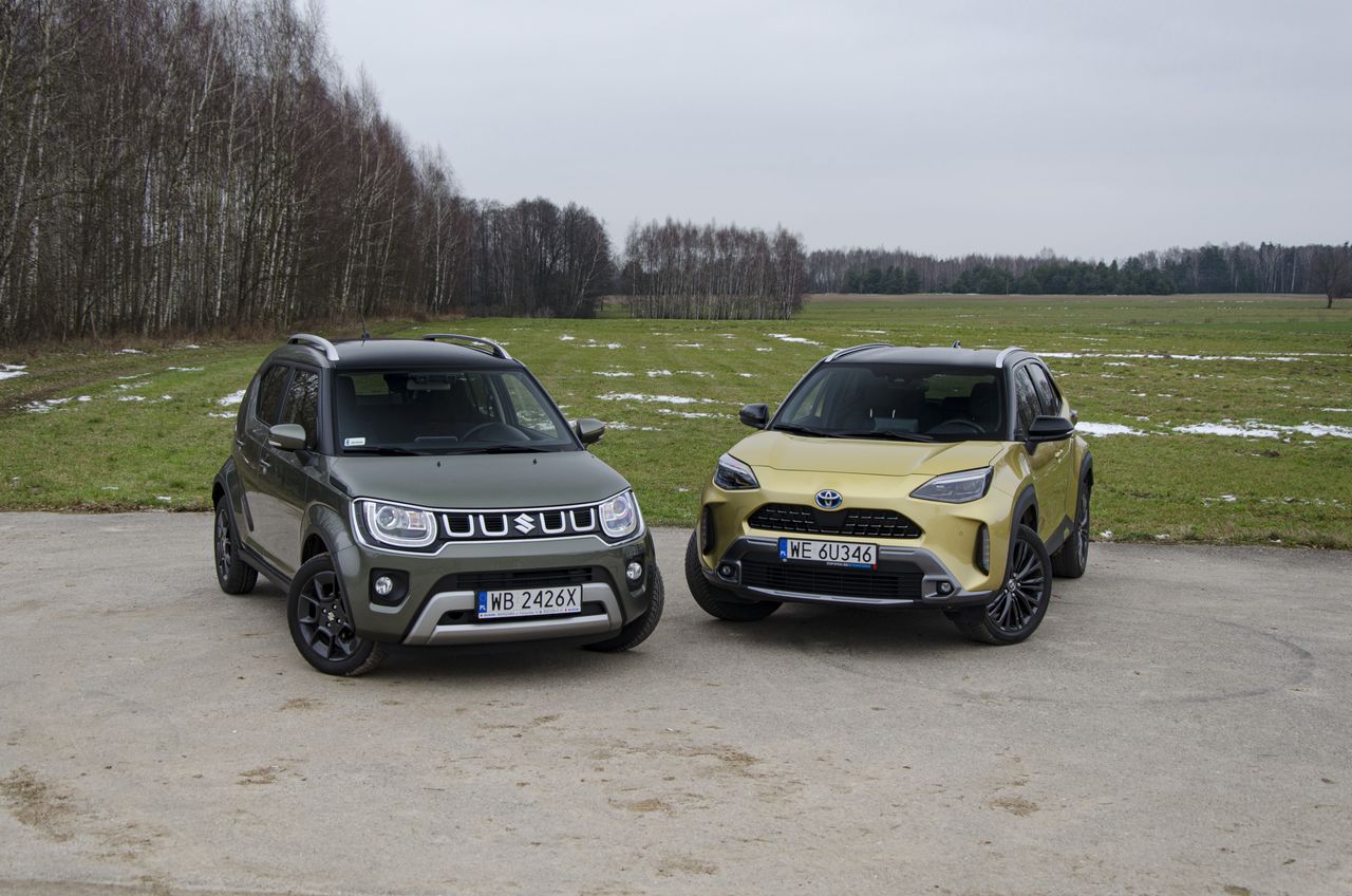 Suzuki Ignis i Toyota Yaris Cross