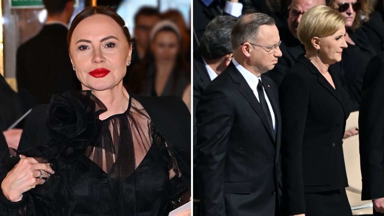 Dorota Goldpoint ubrała Agatę Dudę na pogrzeb Franciszka. Zdradziła, czym się kierowała