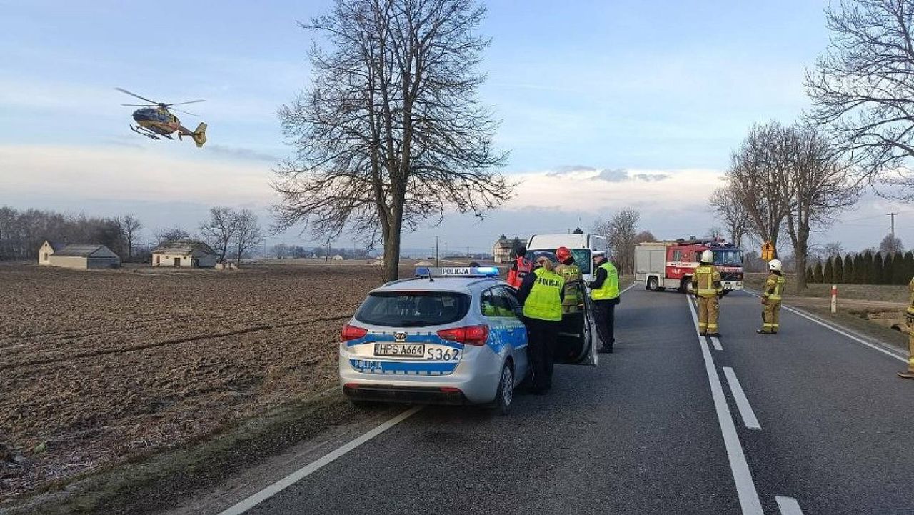 Interwencja LPR w miejscowości Gołoszyce