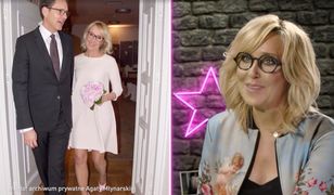 Ślub Agaty Młynarskiej był owiany tajemnicą. Nam dziennikarka pokazała zdjęcie z uroczystości