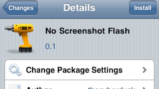 Wyłączenie błysku podczas wykonywania zrzutu ekranu na iOS 1