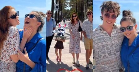 Natalia Kukulska relaksuje się w Hiszpanii: wygłupy z córką, spacer z rodzinką i ping pong na plaży (ZDJĘCIA)