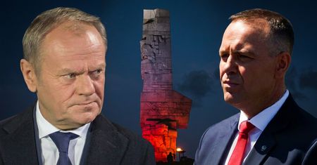87 lat od wybuchu wojny. Tusk i Nawrocki oddają hołd na Westerplatte