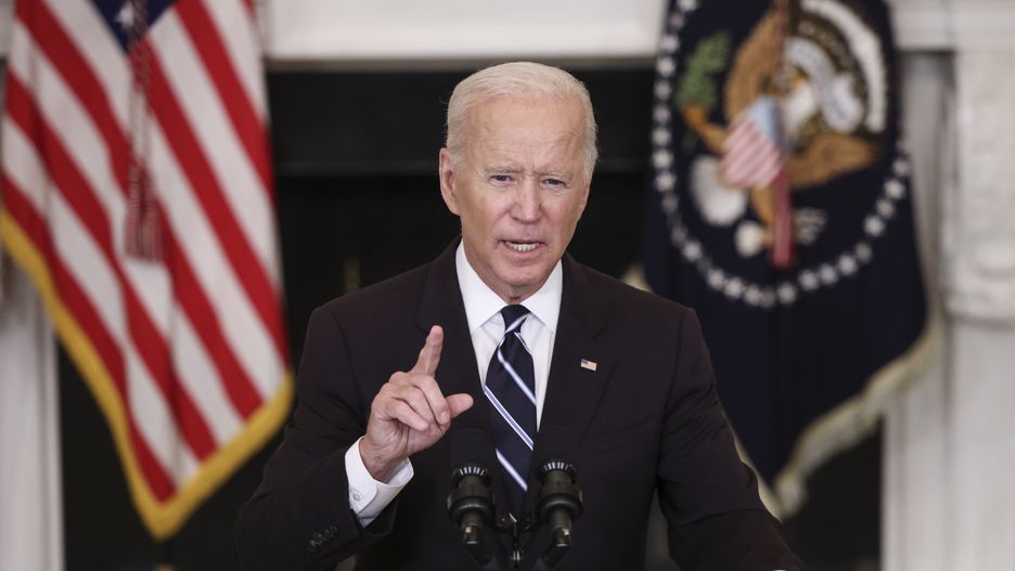 Restrykcje w USA. Pracownicy małych i średnich firm muszą się zaszczepić. Na zdjęciu prezydent USA Joe Biden 