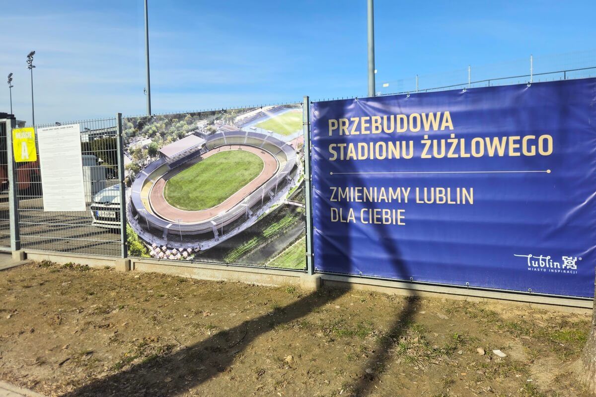 Przebudowa stadionu żużlowego w Lublinie