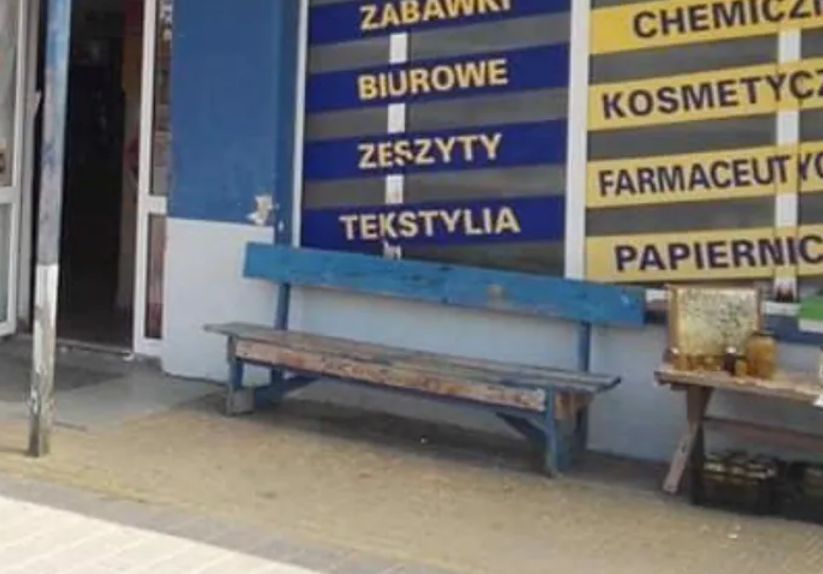 Ławeczka z serialu "Ranczo"