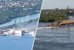 Wysadzona zapora. Partyzanci podają, kto konkretnie ją zniszczył