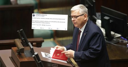 Zadziwiające notatki Suskiego. Zareagowała Magdalena Adamowicz