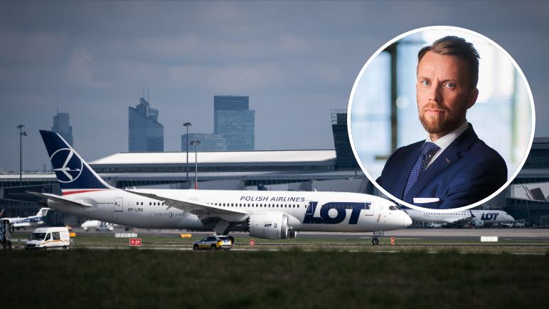 Maciej Wilk odchodzi ze stanowiska wiceprezesa Polskich Linii Lotniczych LOT