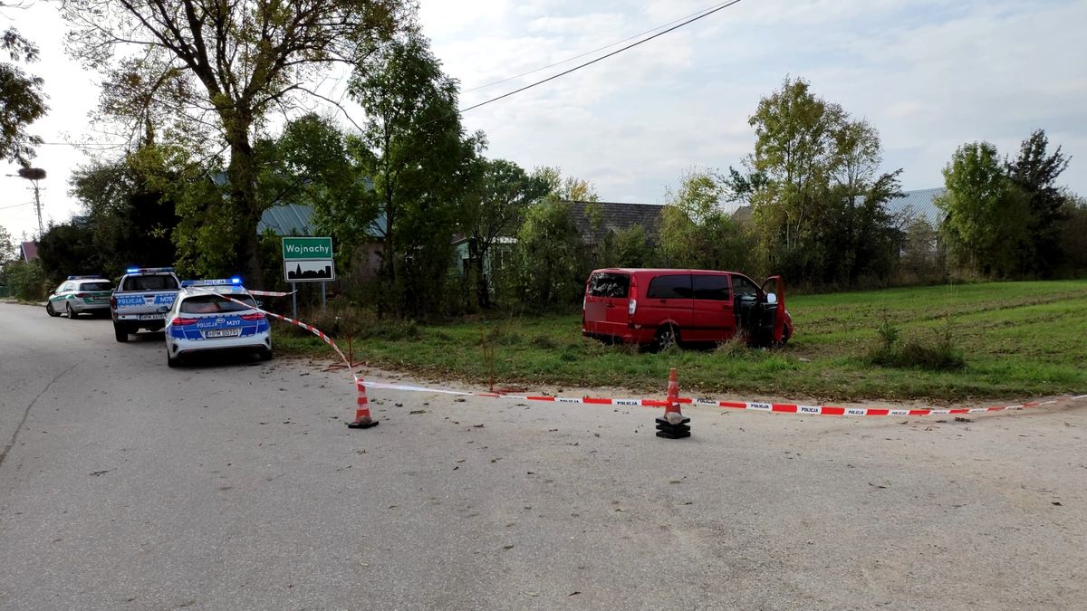 przemytnik potrącił policjanta