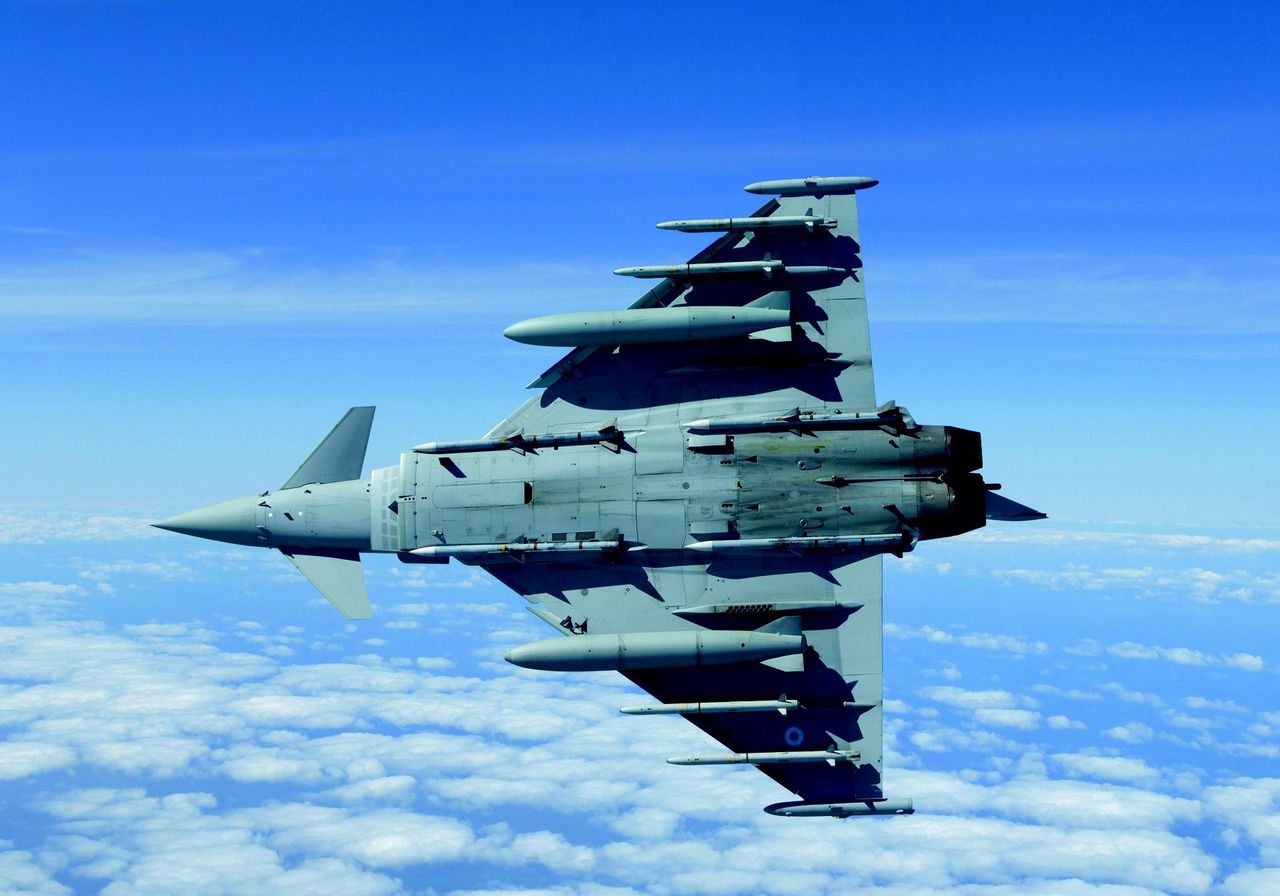 Eurofighter Typhoon aircraft