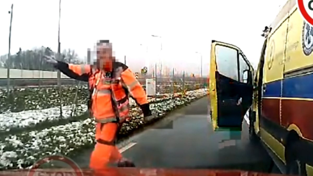 Nagranie zamieszczono na kanale "Stop Cham" na YouTube.