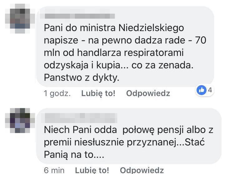 Anna Popek apeluje o pomic dla szpitali