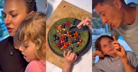 Dramat Anny Lewandowskiej. Klarze nie smakuje jej zielone ciasto: "FU, BLE"
