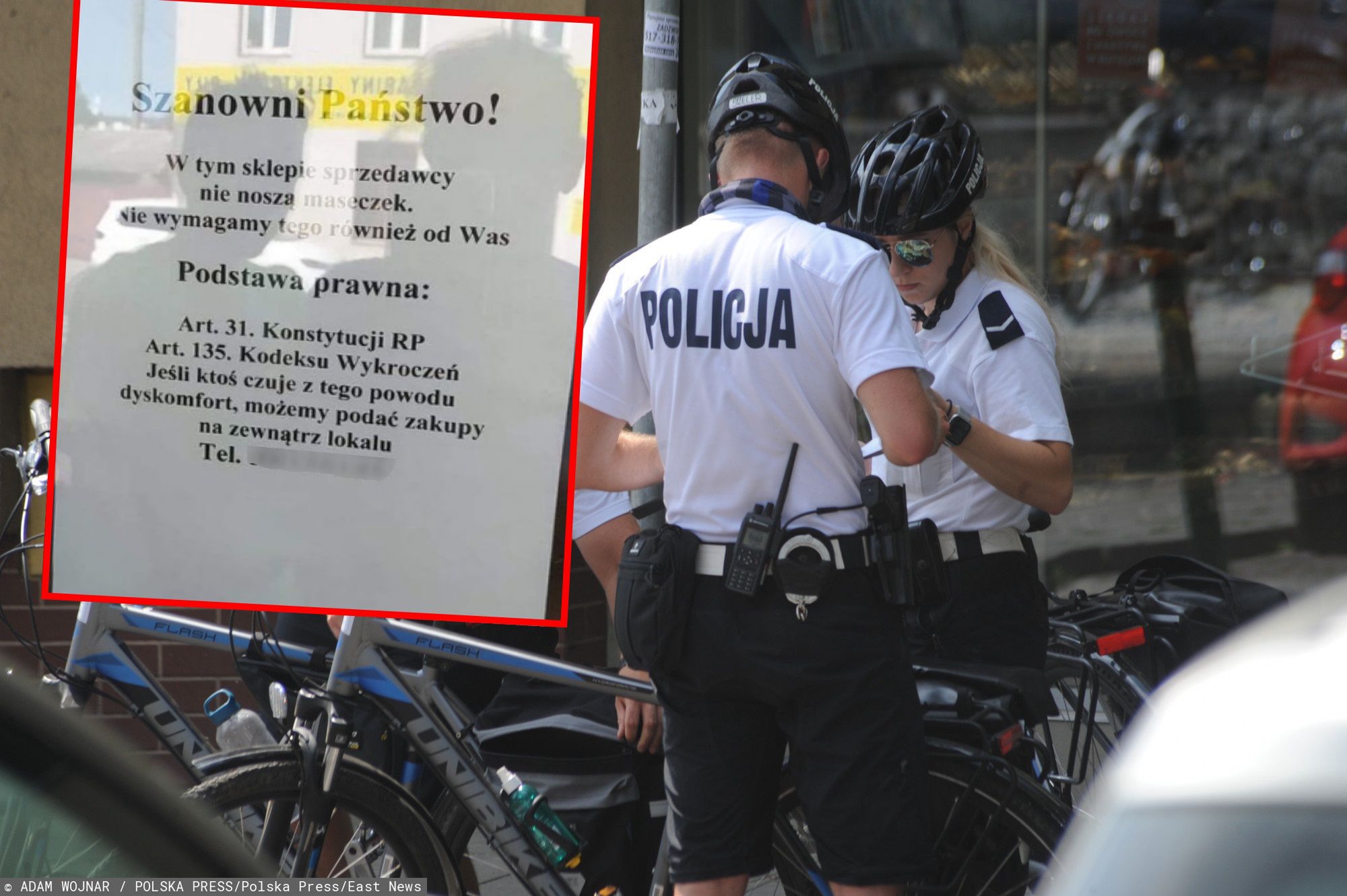 Ogłoszenie zdobyło popularność w mediach społecznościowych i zmobilizowało policję do interwencji