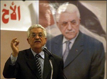 Kampania przed wyborami następcy Arafata