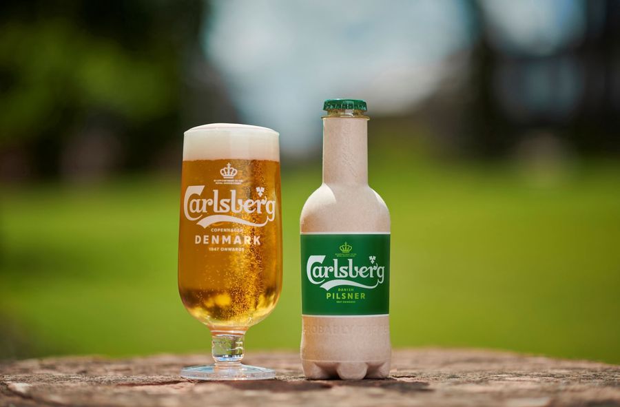 Piwo w ekologicznej butelce od Carlsberga