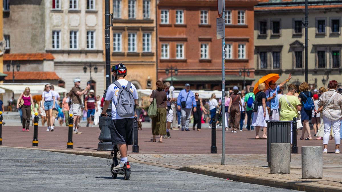 Posypały się kary dla kierujących hulajnogi (zdj. ilustracyjne)