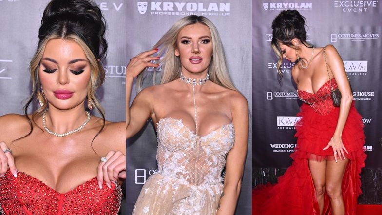 Justyna Gradek i Magdalena Lubacz w intrygujących stylizacjach na pokazie mody