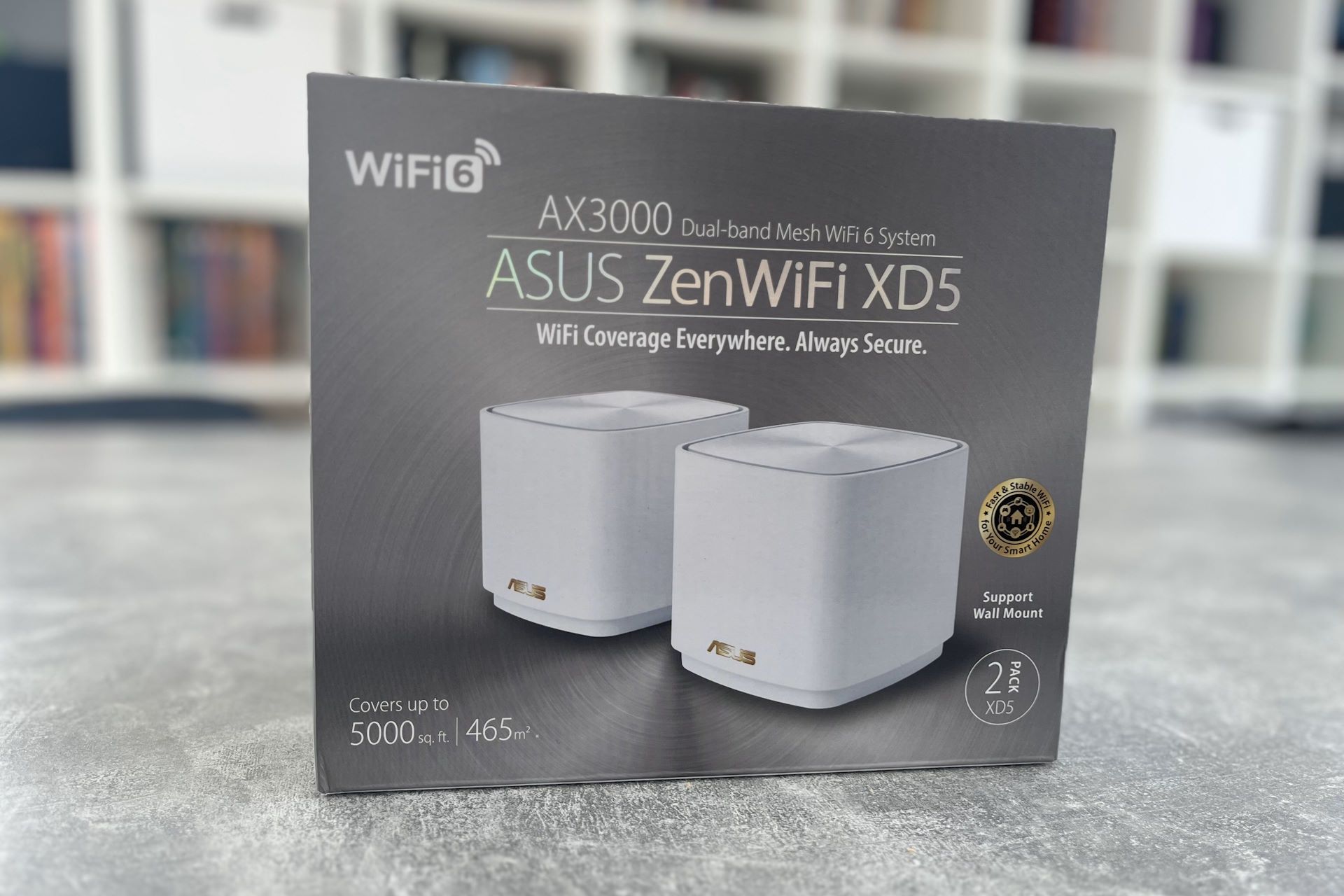 ASUS ZenWiFi XD5 - opakowanie
