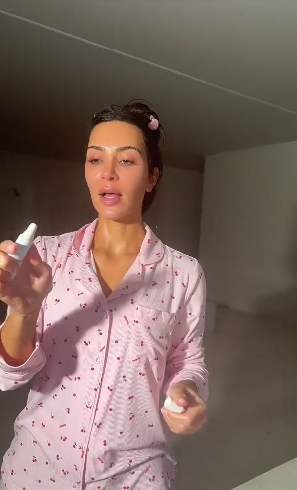 Kim Kardashian bez makijażu 