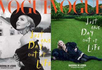 Madonna na okładce włoskiego "Vogue'a" wyprodukowanej przez Polaków