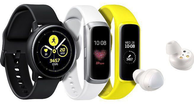 Samsung wprowadza nowe urządzenia ubieralne - smartwatch Galaxy Watch Active, opaski Galaxy Fit i słuchawki Galaxy Buds