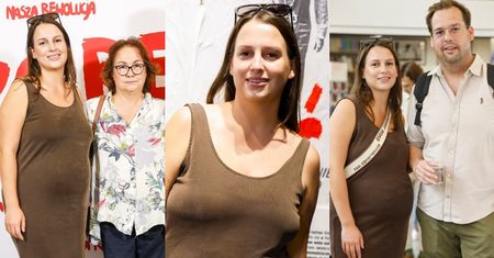 Córka Macieja Kuronia pokazała CIĄŻOWY BRZUSZEK na ściance (ZDJĘCIA)