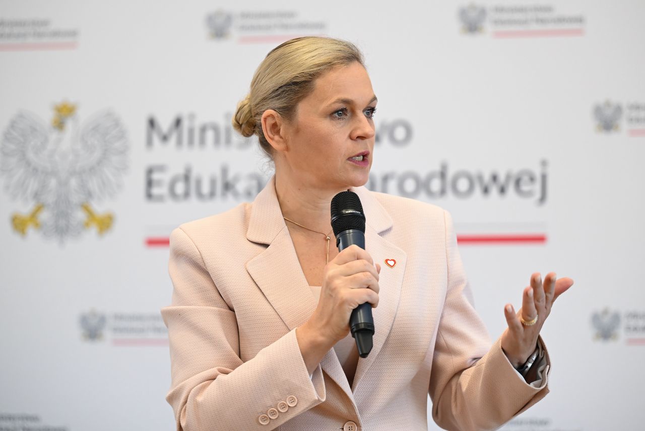 Ministra edukacji Barbara Nowacka