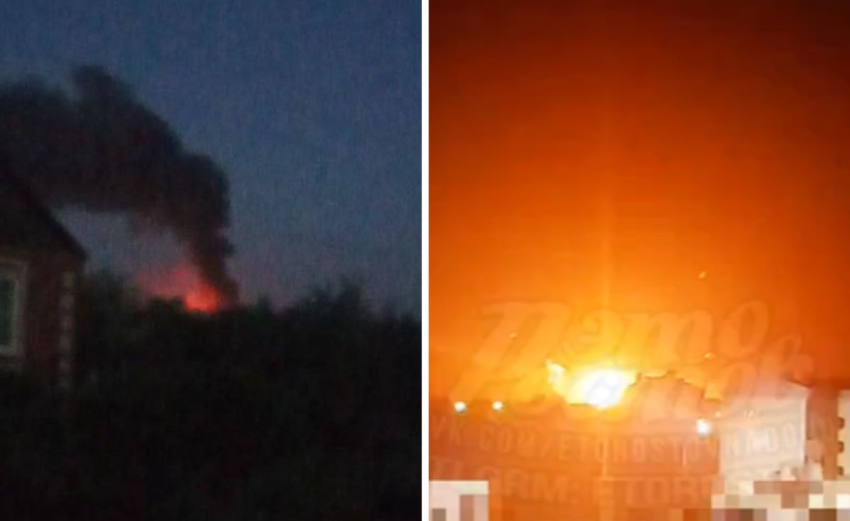 Ukraiński atak na lotnisko w Rosji. Wykorzystano co najmniej 70 dronów